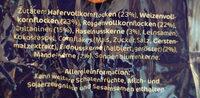 Trauben-Nuss Msli Vollkorn Ingredients