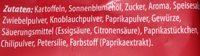 Chips Im Kessel Gerstet Ingredients
