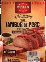 Jambon De Porc Report Card