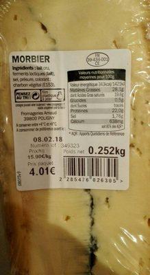Morbier Bio