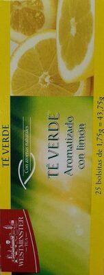 T Verde Aromatizado Con Limn