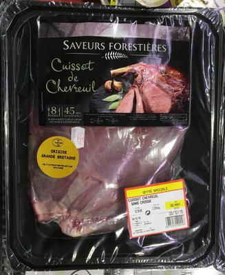 Cuissot De Chevreuil Sans Crosse
