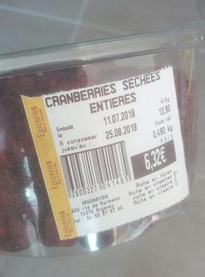 Cramberries Sches Entires