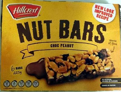 Hillcrest Nut Bars Choc Peanut