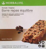 Barre Repas Chocolat Report Card