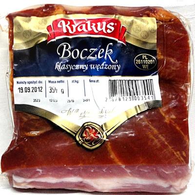 Boczek Klasyczny Wedzony