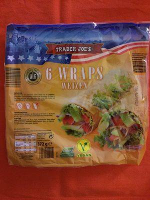 6 Wraps Mehrkorn Mit Leinsamen