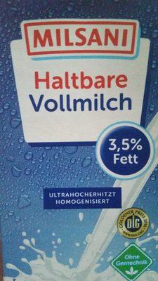 Haltbare Vollmilch