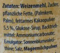 Doppelkeks Ingredients