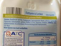 Deutsches Corned Beef Mit Grnem Pfeffer Ingredients