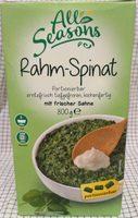 Rahm-Spinat Portionierter Erntefrisch Tiefgefroren, Kochfertig Mit Frischer Sahne Report Card