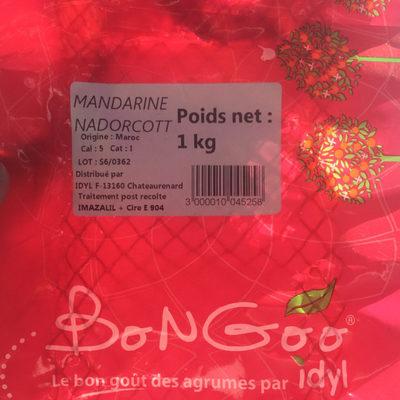 Mandarine Nadorcott