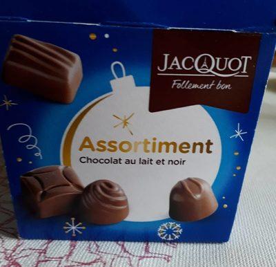 Assortiment Chocolat Au Lait Et Noir