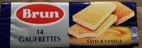 Gaufrettes Saveur Vanille Report Card