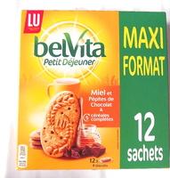 BelVita Petit Djeuner Miel Et Ppites De Chocolat & 5 Crales Compltes Report Card