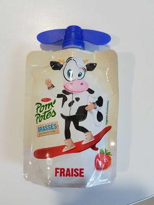 Pom Potes Brasss Aux Fruits Mixs Fraise