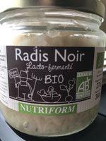 Radis Noir Lacto-fermente Report Card