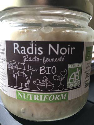 Radis Noir Lacto-fermente