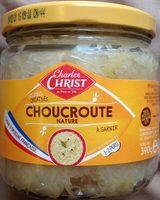 Charles Christ Choucroute Nature  Garnir 390 G Report Card