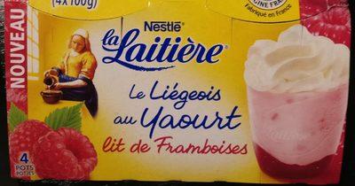 Le Ligeois Au Yaourt, Lit De Framboises