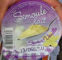 Semoule Au Lait Saveur Vanille Report Card