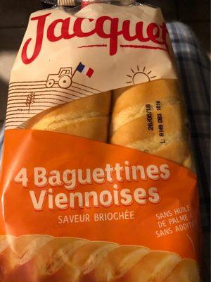 Baguettines Viennoises Saveur Brioche