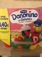 Danonino Fromage Blanc Saveurs Aux Fruits Les 18 Pots De 50 G Report Card