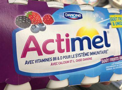 Actimel Got Fruits Des Bois