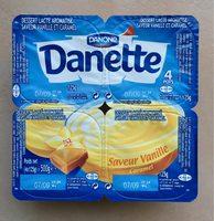 Danette Saveur Vanille Caramel Report Card