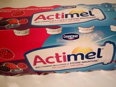 Yaourt Liquide Framboise Et Fruits Des Bois