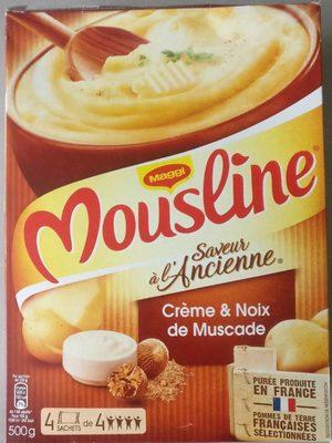 Pure Mousline Saveur  L'ancienne (creme Et Noix De Muscade)