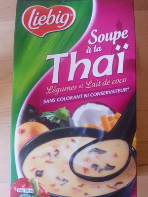 Soupe  La Tha, Lgumes Et Lait De Coco