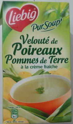 Pur Soup' - Velout De Poireaux Pommes De Terre  La Crme Frache