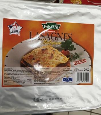 Lasagnes Bolognese
