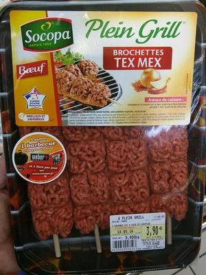 Brochettes Tex Mex
