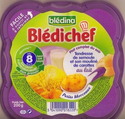 Bldichef - Tendresse De Semoule Et Son Moulin De Carottes Au Lait