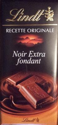 Chocolat noir extra fondant maître chocolatier, Lindt (3 x 100 g)