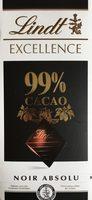 Excellence 99% Cacao Noir Absolu Report Card