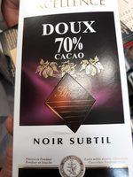 Lindt Excellence Noir Subtil 70% Report Card