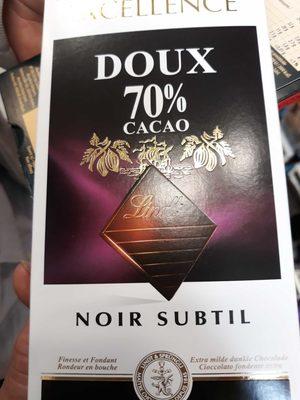 Lindt Excellence Noir Subtil 70%