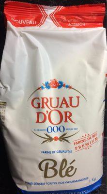 Farine de gruau T45 (+40% offert) - Gruau D Or - 1,4 kg