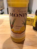 Sirop Ananas Monin 70 CL, 1 Bouteille Report Card