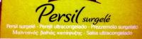 Persil Surgel Ingredients