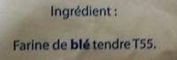 Farine De Bl Ingredients