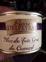Bloc Foie Gras Canard 150 Origine France Delpeyrat Report Card