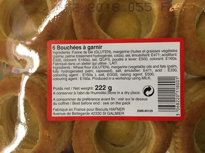 6 Bouches  Garnir