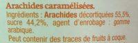 Douchou Le Mythique Original Ingredients