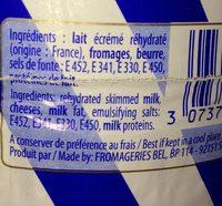 La Vache Qui Rit Ingredients