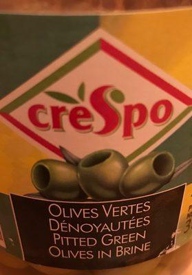 Olives Vertes Dnoyautes Crespo - Grand Bocal