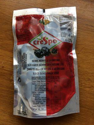 Olives Noires  La Grecque